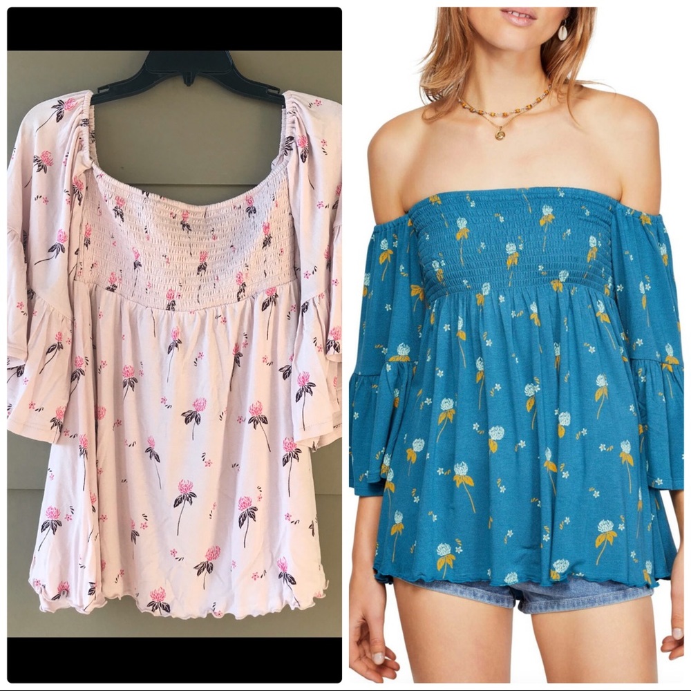 Free People Lana Off the Shoulder Tunic Top | S - Spring/Summer